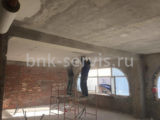 Снятие штукатурки и шлифовка потолка в Рыбацком