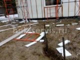 Демонтажные работы на высоте 6 метров в Сестрорецке