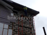 Демонтажные работы на высоте 6 метров в Сестрорецке