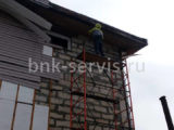 Демонтажные работы на высоте 6 метров в Сестрорецке